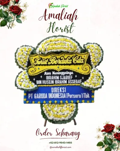 Papan Bunga Duka di Sukabumi